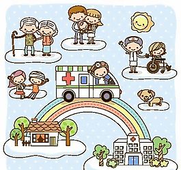 卡通兒童插畫 矢量AI_160