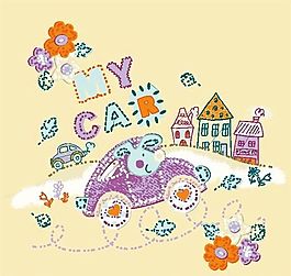 兒童卡通 卡通繪畫 矢量CDR_0417