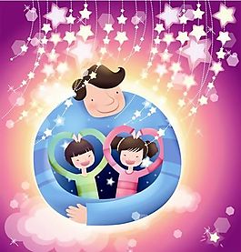 韓國卡通人物-136 生活寫真 矢量AI