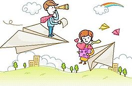 卡通人物 商業(yè)人物 矢量 EPS_059