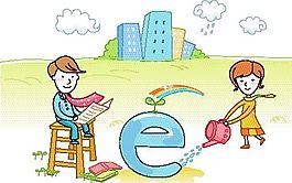 卡通人物 商業(yè)人物 矢量 EPS_054