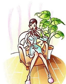卡通女性 運(yùn)動(dòng)生活 矢量人物 EPS_27