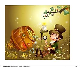 漫画儿童 卡通儿童 矢量 AI格式_2171