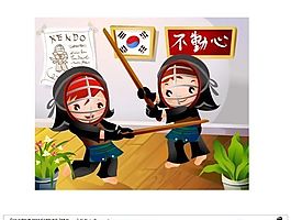 漫畫兒童 卡通兒童 矢量 AI格式_2035