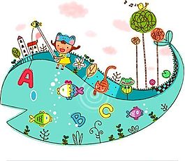 漫畫兒童 卡通兒童 矢量 AI格式_1302