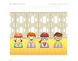 漫畫兒童 卡通兒童 矢量 AI格式_0933