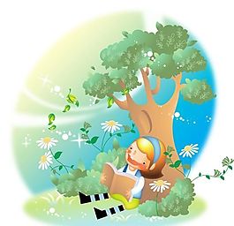 漫畫兒童 卡通兒童 矢量 AI格式_0464