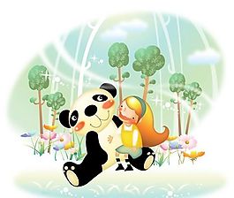 漫畫兒童 卡通兒童 矢量 AI格式_0455