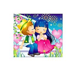 漫畫(huà)兒童 卡通兒童 矢量 AI格式_0162