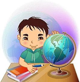 漫畫兒童 卡通兒童 學校生活 矢量 EPS格式 080