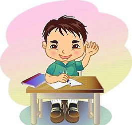 漫畫兒童 卡通兒童 學(xué)校生活 矢量 EPS格式 071