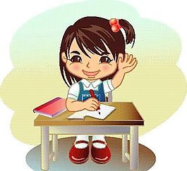 漫畫兒童 卡通兒童 學校生活 矢量 EPS格式 070