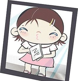 漫画儿童 卡通儿童 学校生活 矢量 EPS格式 058