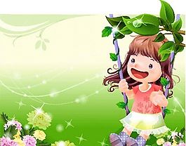 漫畫兒童 卡通兒童 矢量 EPS格式 332