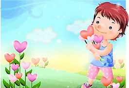 漫畫兒童 卡通兒童 矢量 EPS格式 330