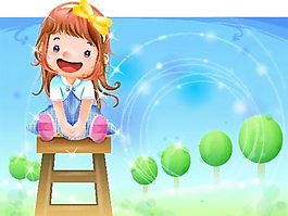 漫畫兒童 卡通兒童 矢量 EPS格式 319