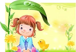 漫畫兒童 卡通兒童 矢量 EPS格式 312