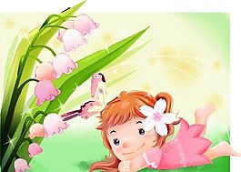 漫畫(huà)兒童 卡通兒童 矢量 EPS格式 282