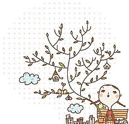 漫畫兒童 卡通兒童 矢量 EPS格式 283