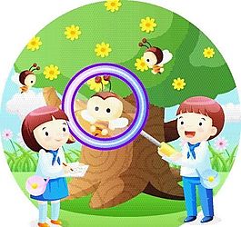 漫畫兒童 卡通兒童 矢量 EPS格式 150