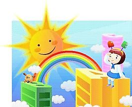 漫畫兒童 卡通兒童 矢量 EPS格式 143