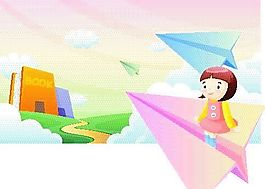 漫畫兒童 卡通兒童 矢量 EPS格式 136