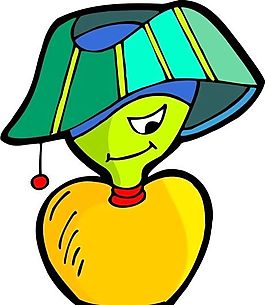 擬人卡通 矢量素材 AI格式_0010