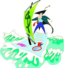 畢業(yè)生 畢業(yè)典禮 矢量 EPS格式_0076
