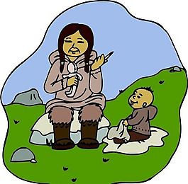 生活寫真 卡通漫畫 矢量 EPS格式_0288