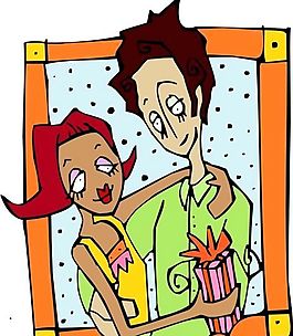 生活寫真 卡通漫畫 矢量 EPS格式_0205