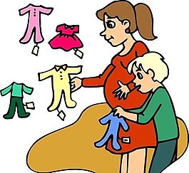 生活寫真 卡通漫畫 矢量 EPS格式_0012