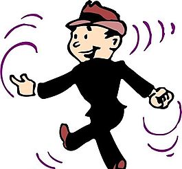 漫畫男性 卡通漫畫 矢量 EPS格式_0054