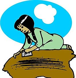 漫畫女性 卡通漫畫 矢量 EPS格式_0290