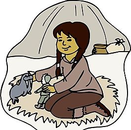 漫畫女性 卡通漫畫 矢量 EPS格式_0289