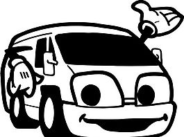 汽车拟人 卡通汽车 矢量素材 EPS格式_0038