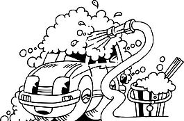 汽車擬人 卡通汽車 矢量素材 EPS格式_0036
