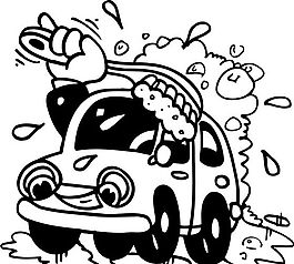 汽车拟人 卡通汽车 矢量素材 EPS格式_0035
