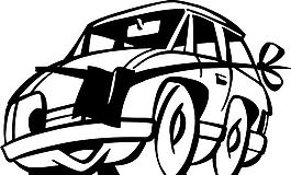 汽车拟人 卡通汽车 矢量素材 EPS格式_0032
