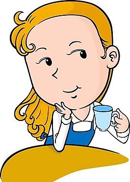家庭主婦 做家務(wù) 日本女性人物矢量素材 ai格式_26