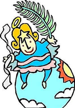 神仙鬼怪 卡通人物 矢量 EPS_0196