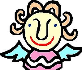 神仙鬼怪 卡通人物 矢量 EPS_0174