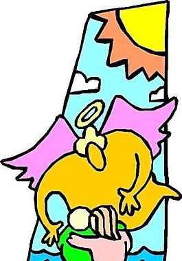神仙鬼怪 卡通人物 矢量 EPS_0008