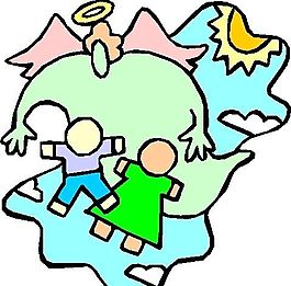 神仙鬼怪 卡通人物 矢量 EPS_0007