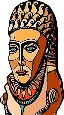 頭像 肖像 卡通人物 矢量 EPS_0064