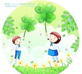 兒童生活 矢量 卡通人物 AI_0628