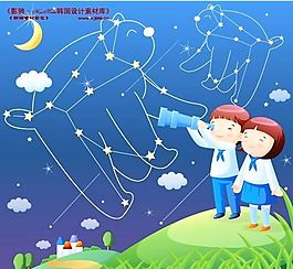 兒童生活 矢量 卡通人物 AI_0626