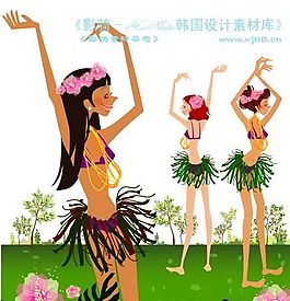 時尚人物簡筆 矢量  卡通人物 AI_0094