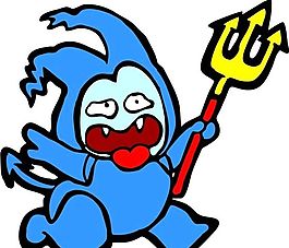 神仙鬼怪 卡通人物 矢量 AI_0014