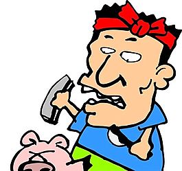 餐飲服務(wù) 卡通人物 矢量 AI_0016