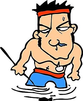 農(nóng)民 卡通人物 矢量 AI_0013